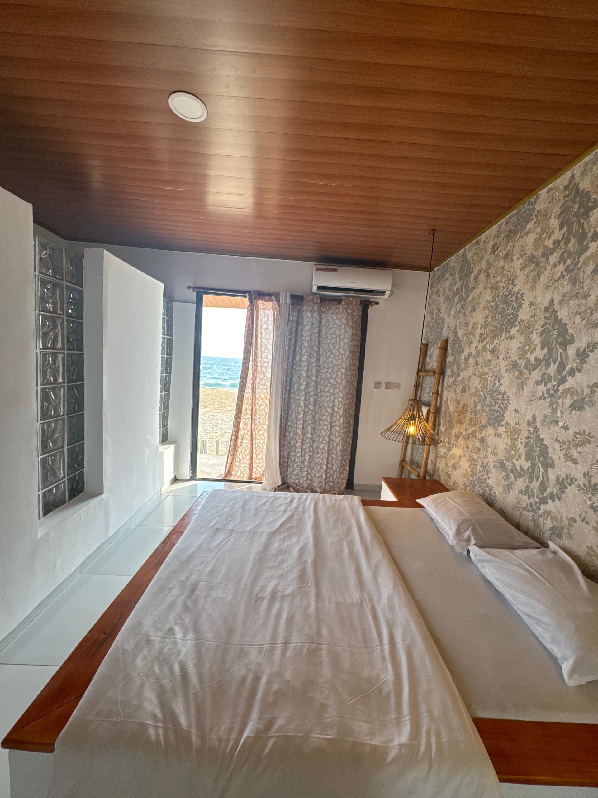 Salle de bain chambre vue mer